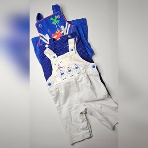 SUPER CUTE Colorful True Vintage Boys Overalls Bundle.